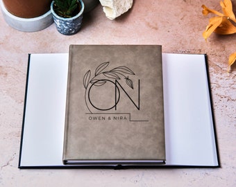 Custom Engraved Sketchbook, Unlined Journal, Personalized Leather Journal, Notebook Cover, Blank Journal, Artist Sketchbook, Graduation Gift