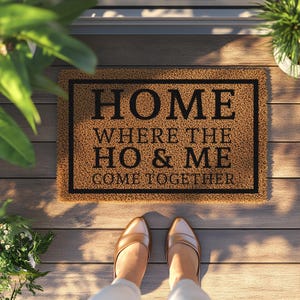 Personalized Outside Mat, New Home Gift, Welcome Door Mat, Housewarming Gift, Front Door Mat, Welcome Rug, Wedding Gift, Christmas Gift