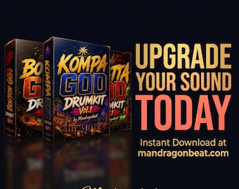 Caribbean Drum Kit Bundle – Bouyon Kompa Shatta Dancehall | 1,500+ WAV Samples & Loops | Royalty-Free Producer Pack