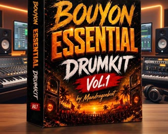 Bouyon Trumset – Bouyon Essential | Samples Pack för karibiska trummor | Bastrummor, virveltrummor, hihats, loopar | FL Studio Ableton Producer Kit