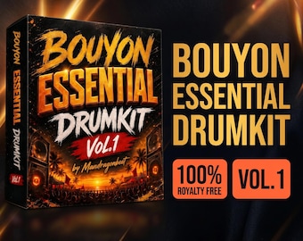 Bouyon Drum Kit – Bouyon Essential | Caribbean Drum Samples Pack | Kicks Snares Hi Hats Loops | FL Studio Ableton Producer Kit