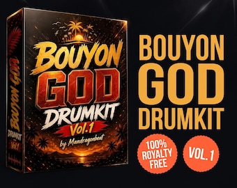 Bouyon Drum Kit – 807 Caribbean WAV Samples | Royalty-Free Producer Kit
