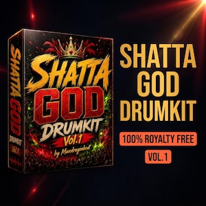 Shatta Drum Kit – 59 Royalty Free WAV Samples | Dancehall Afrobeat 24-bit FL Studio