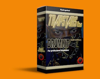 Trapstars DRUMKIT, batería profesional, kit de sonido Trap, FLstudio, banger,