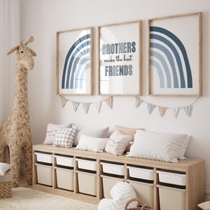 Brothers Make The Best Friends, Brothers Wall Decor, Brothers Wall Art, Boys Room Decor, Boys Wall Art, Boys Wall Decor, Boys Prints