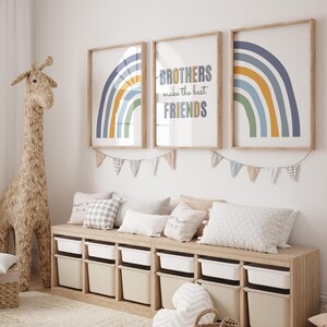 Brothers Make The Best Friends, Brothers Wall Decor, Brothers Wall Art, Boys Room Decor, Boys Wall Art, Boys Wall Decor, Brothers Print