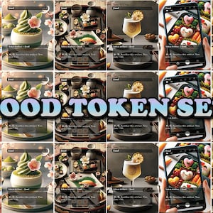 18 high quality Japan Themed MTG food tokens!