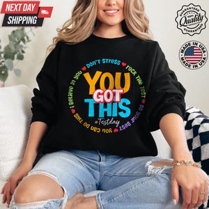 You Got This Shirt, Test Day Shirt, Teacher Team Shirt, Back to School Shirt, Testing Shirt, Teacher Testing Tee, Boho Teacher Shirt