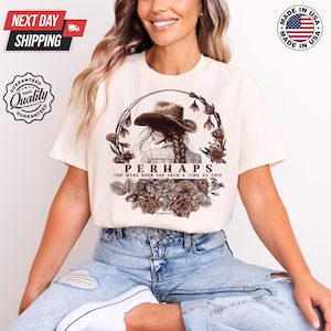 Esther 4:14 Shirt, Christian Western Tee, Perhaps You Were Born For Such a Time as This, Cowgirl Boho Faith Shirt