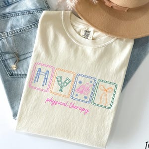 Comfort Colors® Physical Therapy Shirt, Physical Therapist Shirt, Physical Therapist Gift, Gift For Therapist, Gift for PT