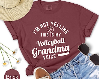 Volleyball Grandma Shirt, Volleyball Shirt, Volleyball Day Shirt, Volleyball Tee, Gift for Grandma,  Mothers Day Gift, Gift For Her