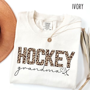 Hockey Grandma Shirt, Hockey Shirt, Hockey Day Shirt, Hockey Tee, Gift for Grandma,  Mothers Day Gift, Gift For Her
