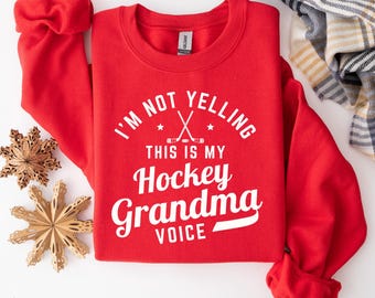 Sweatshirt hockey oma, hockeysweater, shirt hockeydag, hockeyseizoen, cadeau voor oma, Moederdagcadeau, cadeau voor haar