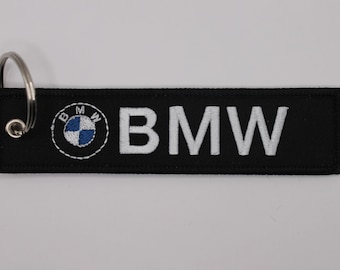 BMW M Power Embroidered Keychain - Etsy