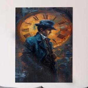 Detective Glass Wall Decor, Sherlock Holmes Glass Decor, Sherlock Holmes Wall Art, Tv Series Poster, Sherlock Holmes Fans ,London Eyes Glass