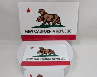 NCR Sticker, UV resistant waterproof laminate protection, fall out new vegas