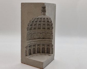 Rome Architecture , Pantheon Bookends, Candle holder. Perfect gifts for Architects