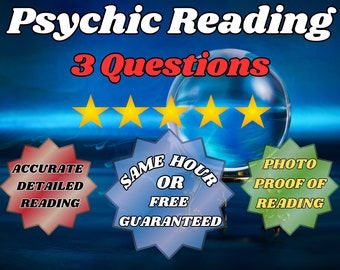 Même heure | 3 questions de lecture psychique | Lecture de tarot à l'aveugle | Lecture psychique très détaillée | Conseils spirituels généraux | Le même jour