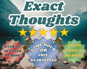 Same Hour | Exact Thoughts Reading  | Tarot Reading | Very Detailed Psychic Reading | General Spiritual Advice