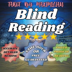 Same Hour | Blind Reading without Questions | Blind Tarot Reading | Very Detailed Psychic Reading | General Spiritual Advice | Same Day