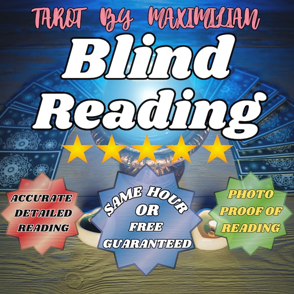 Same Hour | Blind Reading without Questions | Blind Tarot Reading | Very Detailed Psychic Reading | General Spiritual Advice | Same Day