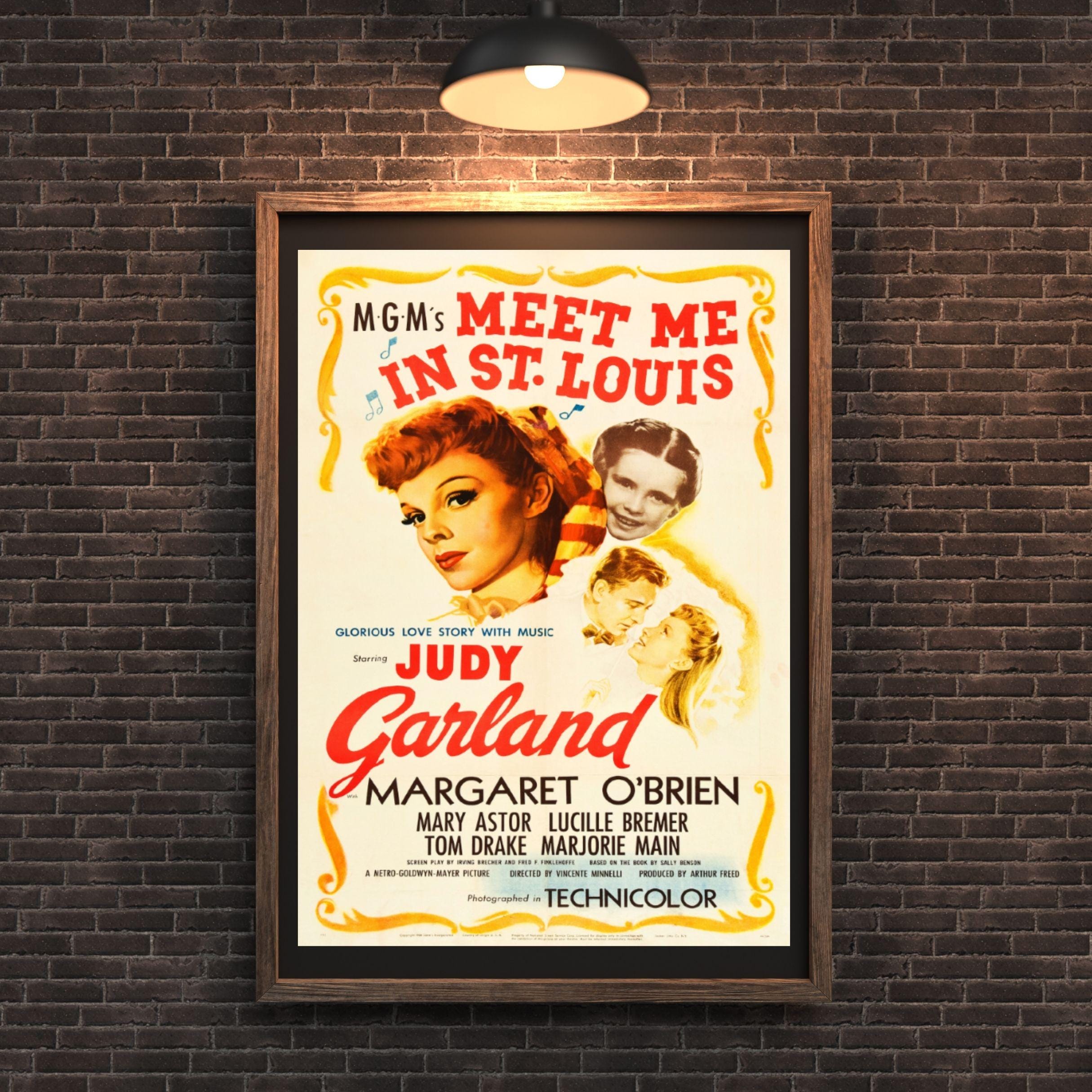 Meet Me in St Louis Poster - Etsy, حجم الصورة 2430x2430