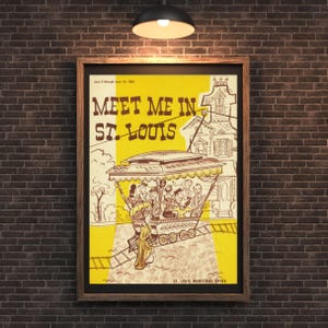 Meet Me in St Louis Poster - Etsy, حجم الصورة 300x300