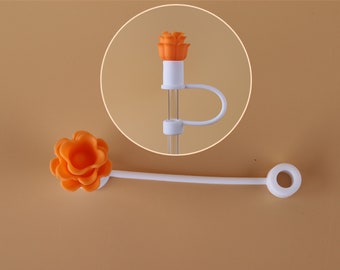 Rose Stanley Straw Topper/Straw Accessories/Straw Lids/Straw Covers