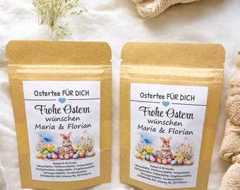 Paascadeau / Paasgeschenk voor de gastvrouw / Paassouvenir / Paasmand / Paastheeset / Klein paascadeau voor collega's / Paasgeschenk