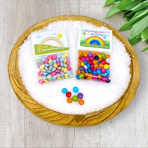 Rainbow party favor for children&#39;s birthday, a wonderful party favor for children&#39;s birthdays completely finished with personalization, birthday