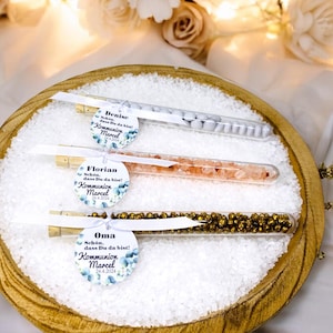 Personalisierte Tischkarten, Platzkarten zur Hochzeit, Geburtstag, Goldene Hochzeit- Gleichzeit ein edles Gastgeschenk- Namenskarte