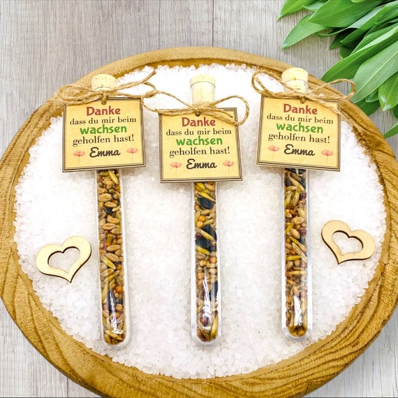 Abschiedsgeschenk Erzieherin, Lehrer/Geschenk Erzieherin Kita Abschied/Einschulung/Gastgeschenk Einschulung/Dankeschön Geschenk/ Ab 5 Stück
