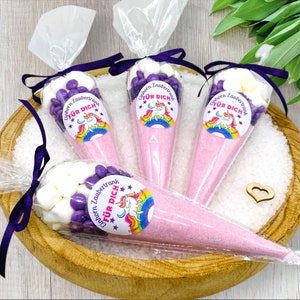 Regalo divertente per ragazze, bomboniera compleanno, borsa festa compleanno bambini, festa unicorno, festa compleanno bambini, bomboniera compleanno