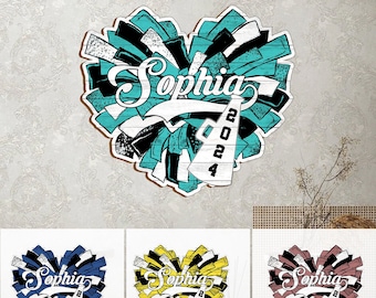 Custom Cheer Uniform I Rhinestone Art Canvas - Small (Made to Order)