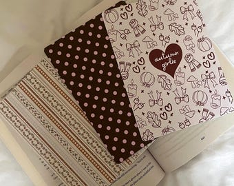 Autumn Kindle Insert | E-Reader | Book Accesories | Fall | Cosy Season | Book Gifts