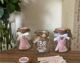 TBR JAR | To Be Read | 45 Prompts | Readers Gift | Bows | Book Lovers | Bookish