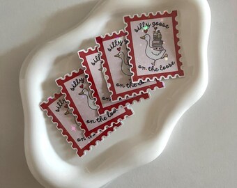 Silly Goose On The Loose | Kindle Sticker | Spring | Readers Gift