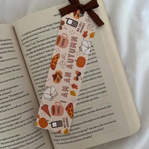 Autumn Bookmark | Gilmore Girls | Fall | Cosy | Small Town | Bows | Book Lover | Gifts | Bookish | Readers