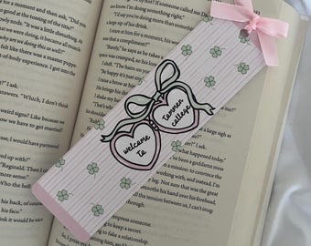 Boys Of Tommen Bookmark | Tommen College | Book Lover | Readers Gift | Bookish