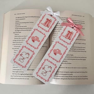 Cowboy Romance Bookmark | Stamp Bookmarks | Cowboys | Bows | Book Lovers | Book Gifts | Bookish | Readers