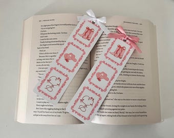 Cowboy Romance Bookmark | Stamp Bookmarks | Cowboys | Bows | Book Lovers | Book Gifts | Bookish | Readers