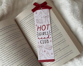Hot Girls Read Club Bookmark | Spciy | SMUT | Readers Gift | Bookish