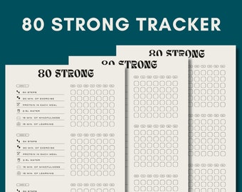 80 STRONG Tracker con regole