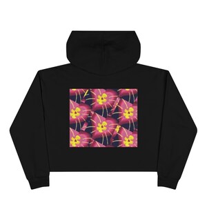 Jede Zunge unter der Sonne Autismus Bewusstsein Cropped Hoodie für Frauen Bild 7