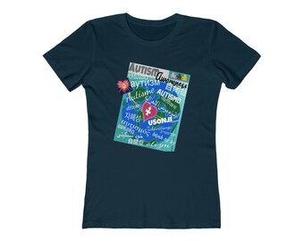 Jede Zunge unter der Sonne (Autism Awareness) T-Shirt für Frauen