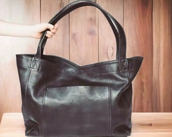 Women Vintage Weekender Soft Leather Oversized Shoulder Bag , Large Tote Handbags Fashion Portable Outdoor Travel Bags