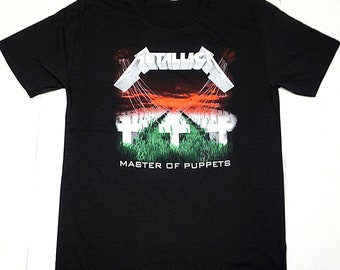 METALLICA Master Of Puppets T-shirt, METALLICA Heavy Metal Music Band Shirt