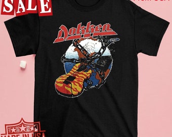 DOKKEN banda Regalo clásico para fans Camiseta unisex, DOKKEN Music Band Shirt Regalo para fans