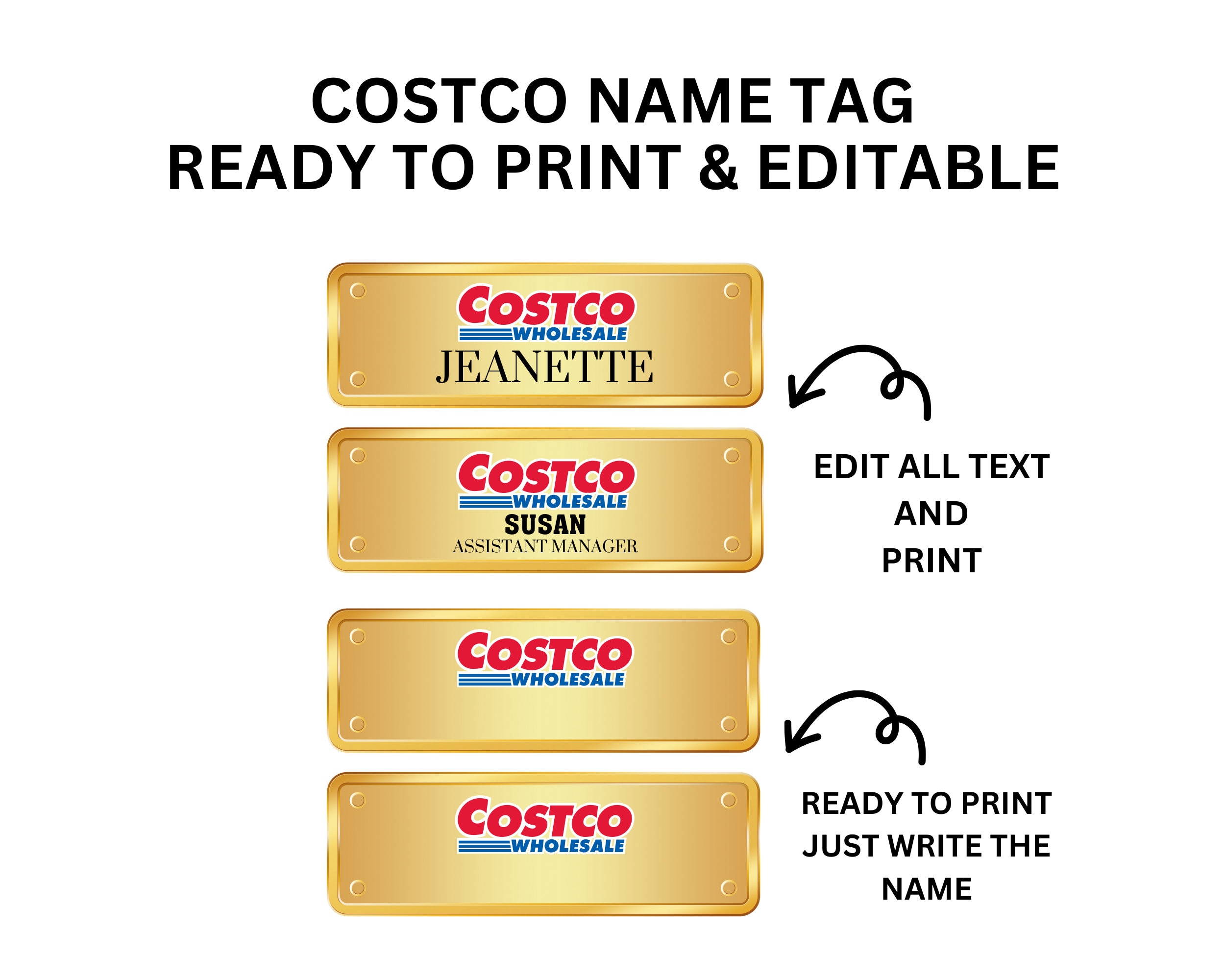 Costco Party Package, Costco Birthday Bundle, Editable Price Sign Costco Party Package, Costco Birthday Bundle, Editable Price Sign