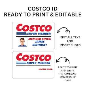 Costco Party Package, Costco Birthday Bundle, Editable Price Sign ...